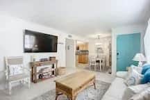 Dog-friendly | Walk to beach | 2 bed, 2 bath