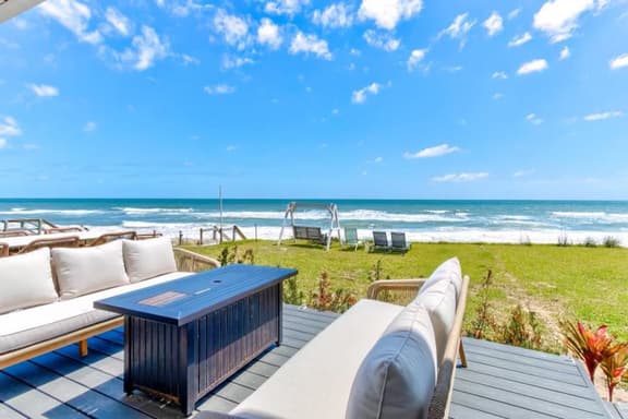 3-bedroom 3-bath beachfront house in amazing Flagler Beach FL